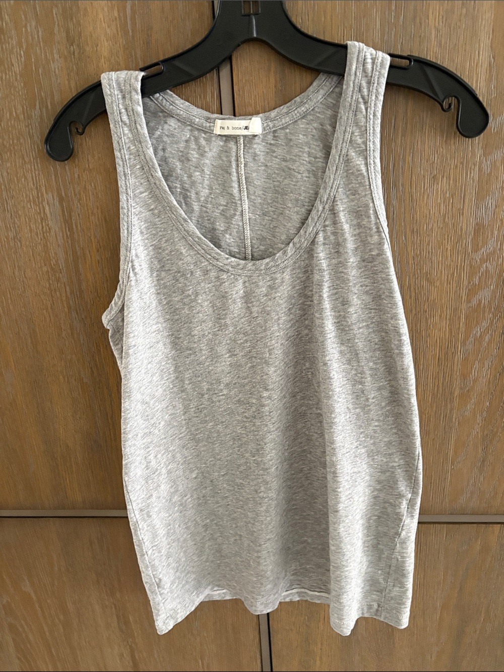 rag & bone Heather Gray Scoop Neck Tank